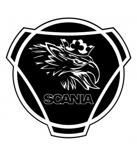Stickers Scania Griffon rond