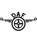 Stickers Daf volant