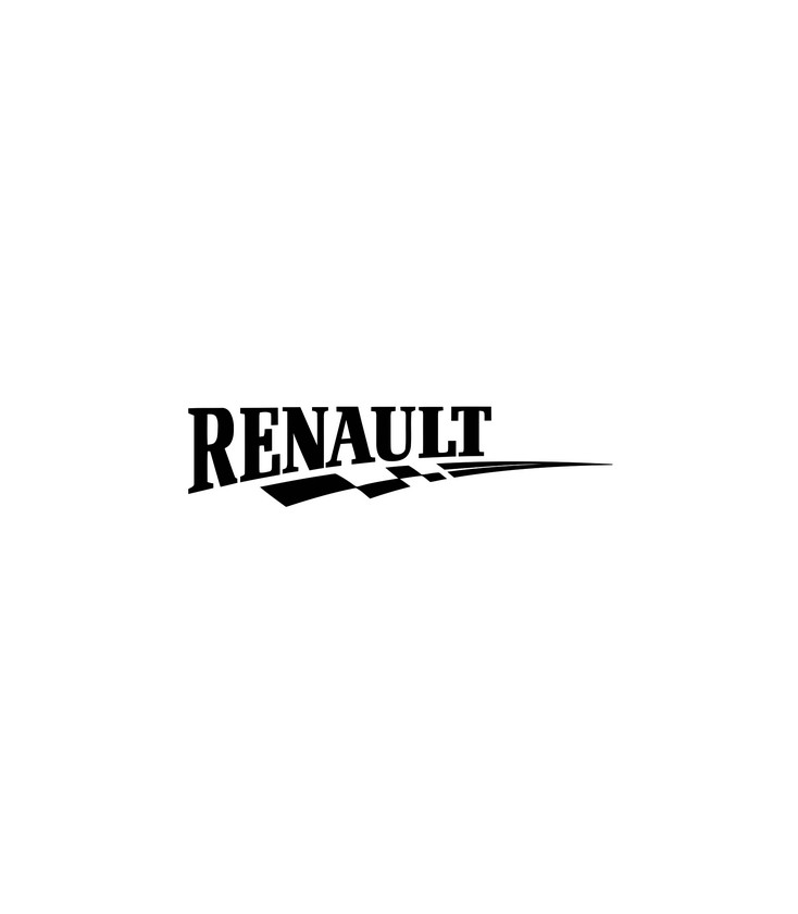 Stickers camion Damier Renault