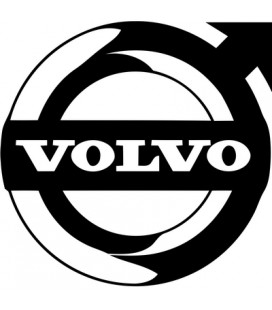 Stickers Volvo degradé
