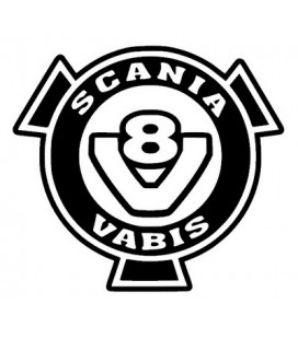Stickers Scania vabis V8